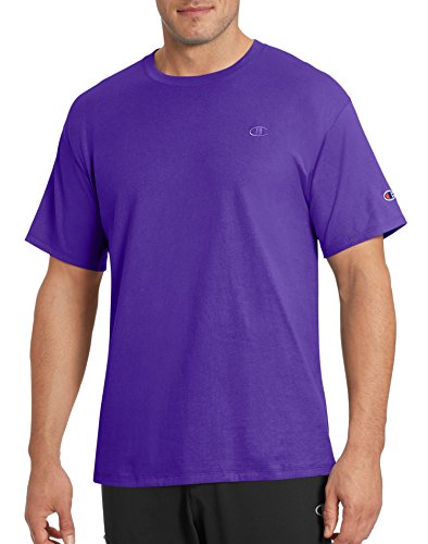 Blusas, Softlines Private Label Champion - Camiseta Playera Classic para hombre, color morado, talla L