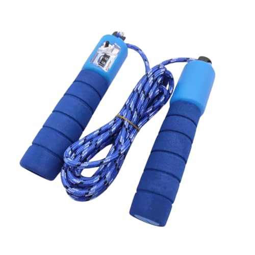 Corda de Pular Digital com Contador Giro Esportiva Cabo Ergonômic...