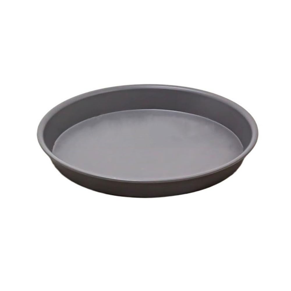 Kx9Lb8d plant saucer Circle Resin Garden Plant Saucer, Grey Home Flower Pot Drip Trays flower pot saucer(Medium)