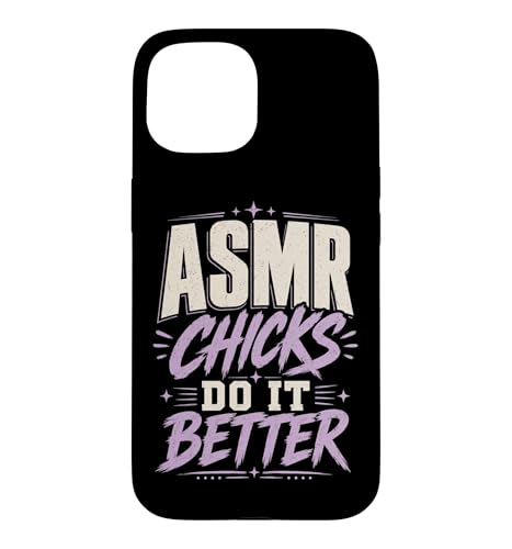 ASMR Chicks Do It Better �L���[�g �`�N�`�N����g���K�[ �X�}�z�P�[�X iPhone 15 �p