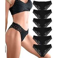 Sth Big Unterhosen Damen Spitze UnterwäSche Frauen Sexy Brazilian Slip Damen Pantys Atmungsaktiv Underwear Women Panties & Hipsters Mehrpack(M)