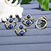 Lapis Lazuli Ring, Natural Blue Stone Ring for Lapis Lazuli Jewelry, Adjustable Handmade Ring for Women, September Birthstone Lapis Ring Gift for Her