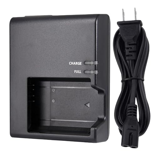 LC-E10 LP-E10 LC-E10C Battery Charger Compatible with Canon EOS Rebel T3 T5 T6 T7 T100 1100D 1200D 1300D 1500D 2000D 3000D 4000D kiss X50 X70 X80 X90 DSLR Digital Camera