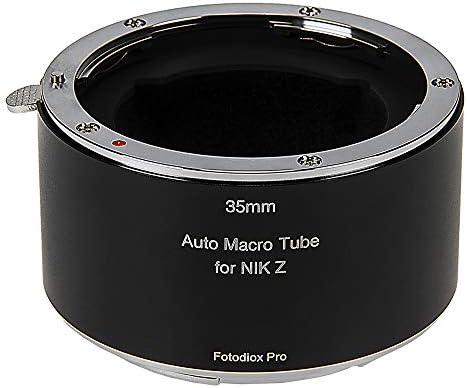 Fotodiox Pro Automatic Macro Extension Tube, 35mm Section - for Nikon Z-Mount MILC Cameras for Extreme Close-up Photography