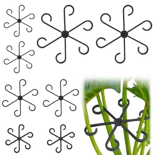 Adiwo 8 Soportes para Plantas, Soporte Plantas Reutilizables,