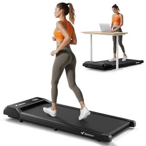 MERACH Tapis de Marche, 3 en 1 Tapis de Course, 2-6KM/H Walking Pad, Tapis de Marche Bureau,...