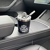 Gifts for Dad Christmas Xmas Gift Ideas for Him Thermal Insulated Coffee Mug Flask Stainless Steel Travel Mug Best Dad in The World Gifts Christmas Birthday Gift - Image 6