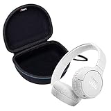 JBL Tune 660NC Wireless On Ear Active Noise Cancelling Headphone Bundle with gSport Hardshell Case (White)