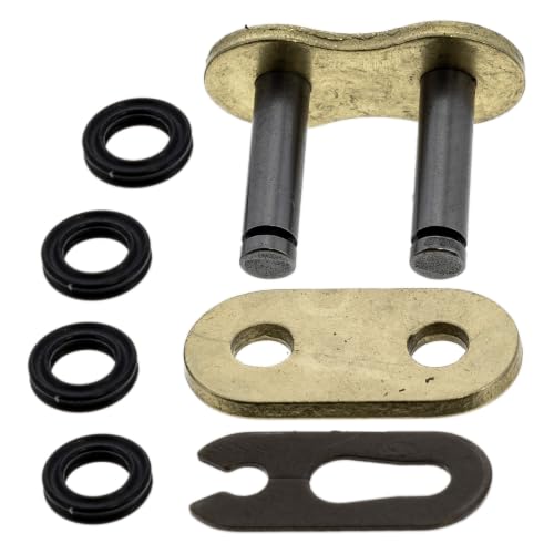 NICHE Gold 525 X-Ring Chain 100 Links with Connecting Master Link