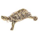Goldene schildkrötenstatue – senden sie dieses einzigartige dekor an menschen, die gerne tee trinken, und machen sie sie glücklich, schildkrötenfigur