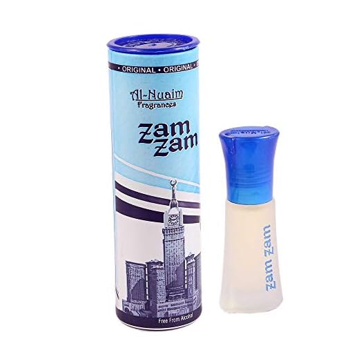 Al-Nuaim Zam Zam Floral Roll on Attar,(Alcohol Free), 8 ml