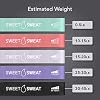 Sweet Sweat Mini Loop Resistance Bands - Set of 5 | Exercise Hip Booty Bands for Squats, Lunges, Physical Therapy, Yoga, Pilates, Rehab & Home or Gym Workouts