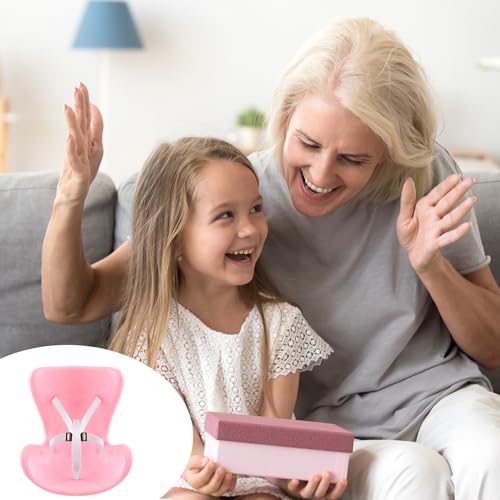 JINJUMEI Auto Puppen Sicherheitssitz, Autositz für Puppen, Puppen Have a seat, Rosa Sicherheitssitz aus Kunststoff Dekoratives Süßes Sofa für Zuhause Büro Puppen Anzeige Sammler Geschenke