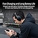 ASUS ROG Strix Go BT Gaming Headset (AI Noise-canceling Microphone, Hi-Res Audio, Active Noise Cancellation, Bluetooth, 3.5mm, Compatible with Laptop, PS5, Nintendo Switch and Smart Devices)
