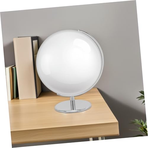 Support globe terrestre 30 cm stable support remplacement alliage argenté Beavorty - 8