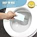 Simple Life Natural Toilet Bowl Cleaner Strips | Eco Friendly and Septic Safe | Removes Stains, Odors, and Grime | Non Toxic Foaming Toilet Cleaning Sheets | 72 Count