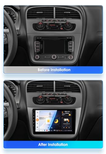 Pantalla para Seat Altea con Android 15 para renovar tu salpicadero con conectividad Carplay y 4G 2