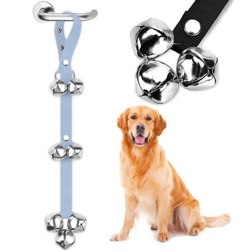 BLUETREE Dog Doorbells Premium Quality Training Potty Great Dog Bells Adjustable Door Bell Dog Bells...