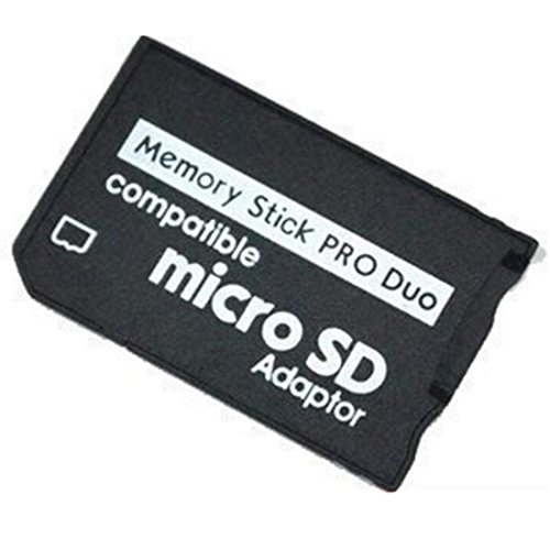 Adaptador de tarjetas de memoria Micro SD adaptador de Memory Stick PRO Duo TF a MS Tools