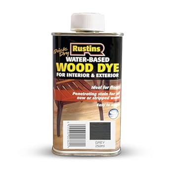 Rustins Wood Dye 250ml Quick Dry Grey