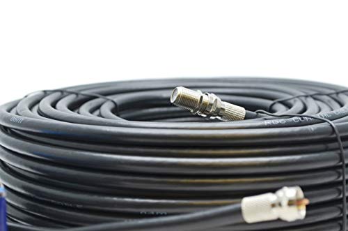 SSL Satellites 3 Meter RG6 Satellite TV Coax Cable Extension Kit with Fitted F Connectors for Sky Q HD Freesat & Virgin - Image 3
