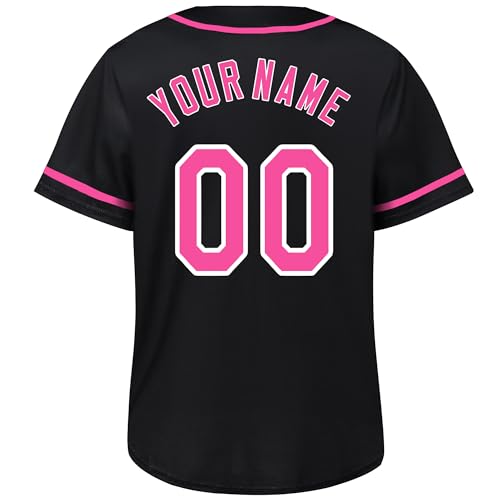 Camiseta personalizada de béisbol con nombre y número bordados/imprimeada para hombres, mujeres y niños miniatura 3