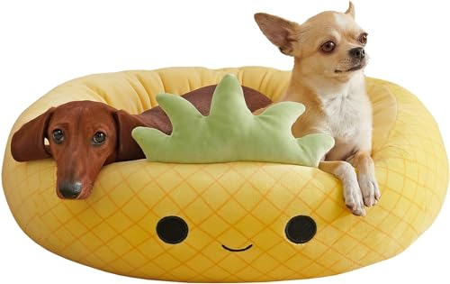 Squishmallows-24-Inch-Maui-Pineapple-Pet-Bed-Medium-Ultrasoft-Official-Squishmallows-Plush-Pet-Bed