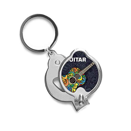 Coupe-ongles motif guitare pour prendre soin de ses mains en voyage ou en coulisses