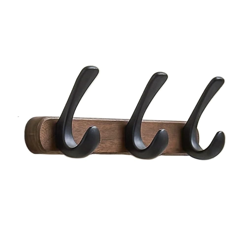 Hgniang A Robe Hook,Clothes,Kitchen Hooks, Wood Nd Luminum Towel Hanger Wall Mounted Bathroom Ccessories