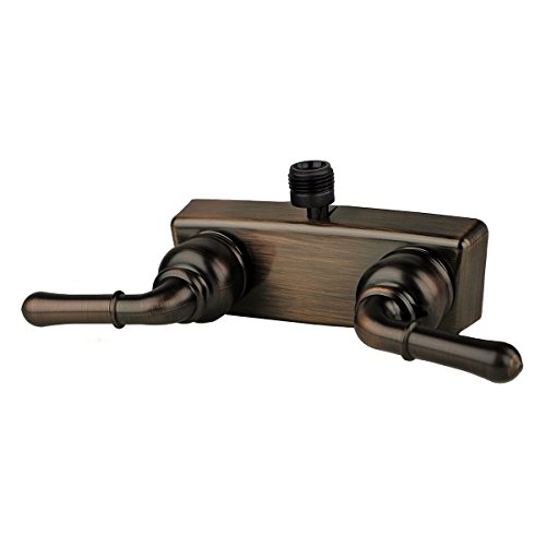 Howplum Rv/Mobile Travel Home Shower Valve With Hand-Held Shower Set, Oil Rubbed Bronze #TOP1