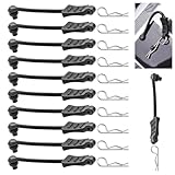Picture of GoHobby RC Body Clips with Pull Tabs for 1/16 1/18 Traxxas Axial Redcat Tamiya RC Truck Crawler Buggy, 20-Pack (Sliver)