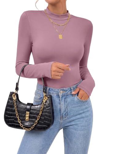 Image of OPOIPIN Women's Long Sleeve Basic Bodysuit