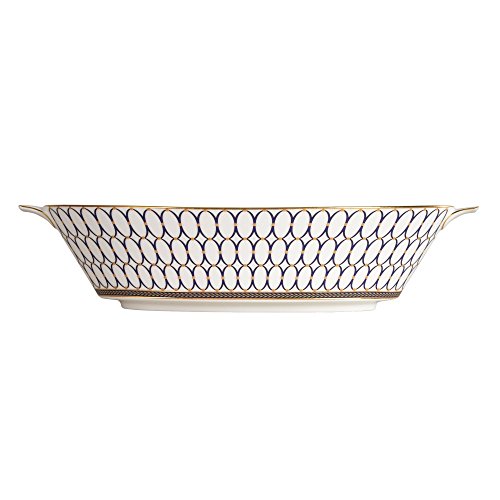 Wedgwood Renaissance Gold Oval Serving Bowl