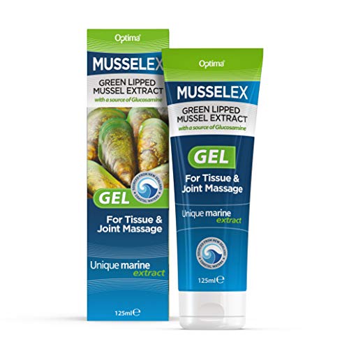 Optima Musselex Gel Green Lipped Mussel Extract with Glucosamine (Pack of 4)