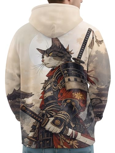 Image of PAGYMO Graphic Hoodies for Men Funny Novelty Pullover Hooded Sweatshirt