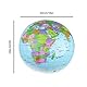 Leuchtglobus, Globus, Kinderglobus, 2 Stücke Schülerglobus, Kinder-Globus, Orbit Globes, Englische Karte Globus, Aufblasbare Globen, für Schule, Zuhause und Büro (16 Zoll)