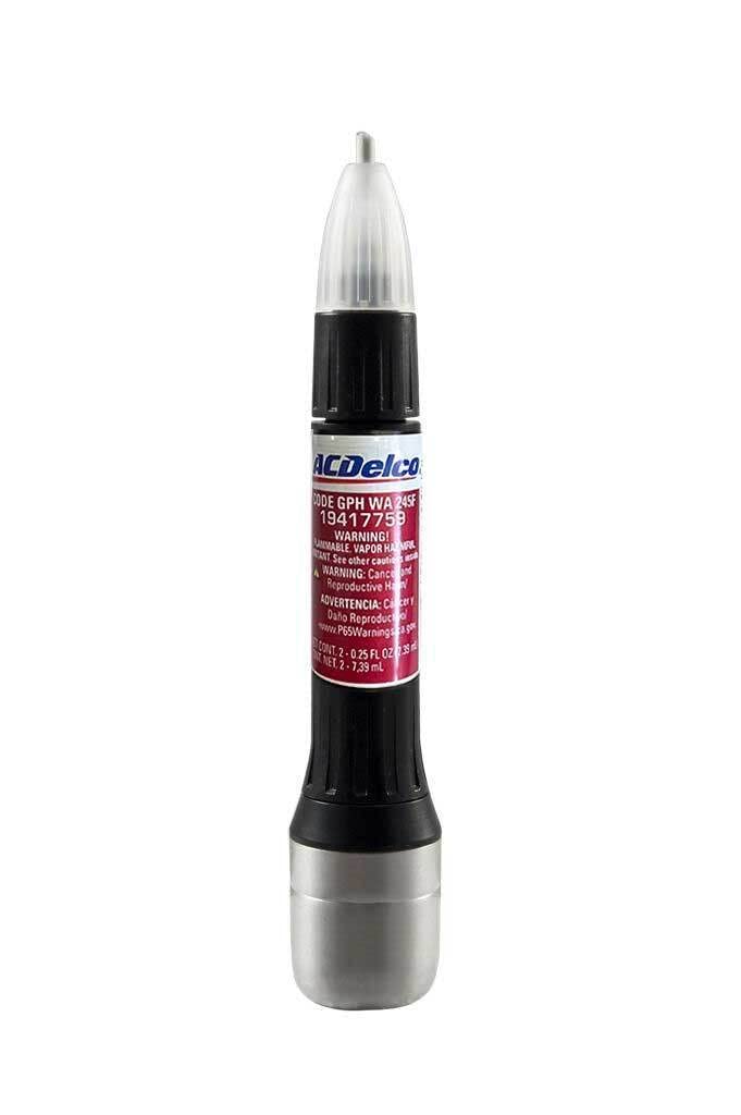 2022 Corrvette C8 G.M. AC DELCOO 2-in-1 Touch Up Paint Red Mist GPH WA245F 19417759