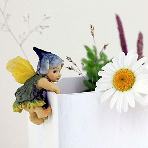 Top Collection Miniature Fairy Garden and Terrarium Fairy Baby Flower Pot and Vase Hugger, Mini, Multicolor, 2" High - Image 3