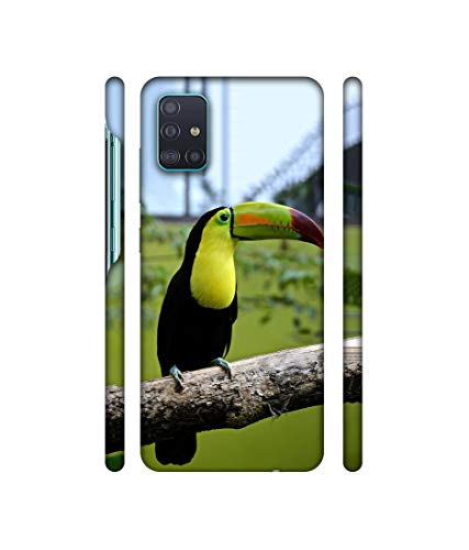 Image of Amazon Brand - Solimo Designer Woodcutter 3D Printed Hard Back Case Mobile Cover for Samsung Galaxy A51