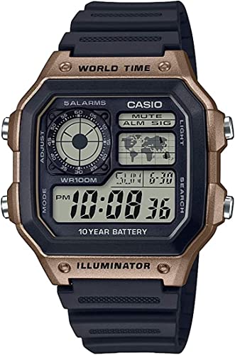 [JVI] CASIO [h^C fW^ Y rv AE-1200WH-5AV BOX COf ^bNuE [sAi]