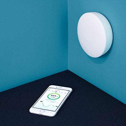 AIRTHINGS Wave Plus Indoor Air Quality Monitor with Radon Detection