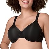 Playtex Women's Underwire Bra, Plus-Size T-Shirt Bras Available, Full Coverage, Moisture-Wicking, 4807