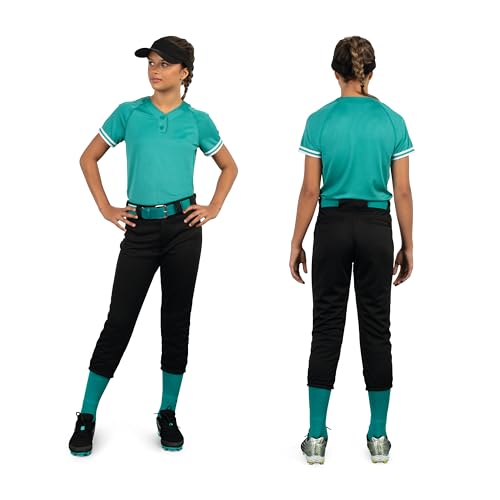 Augusta Sportswear Girls Cutter+ Henley Jersey4