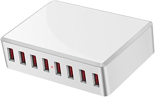 CAXUSD Carregador Estação De Carregamento De Mesa Estações De Carregamento De Celular Carregador De Celular USB Hub De Carregamento Carregador USB Múltiplo Estação De Carregamento De