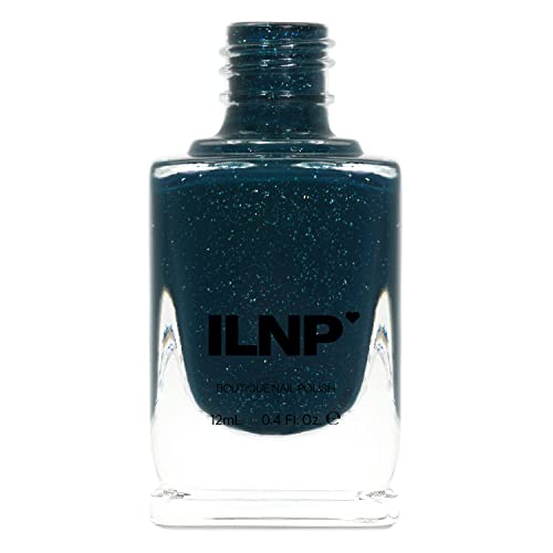 Image of ILNP Snowstorm - Deep Blue Holographic Nail Polish