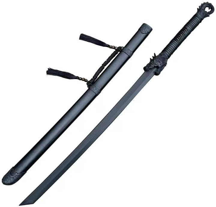 Espada china Han espada larga de polipropileno con alta dureza Formación Samurai cuchillo entrenamiento espada práctica espada