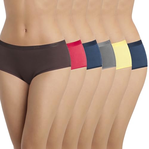 Bóxers Les Pockets Ecodim mujer pack 6 culottes de algodón cómodos elásticos interiores 2