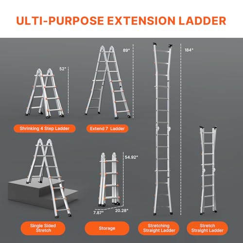 Telescoping Ladder 15.5 Ft