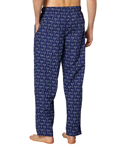 Tommy Bahama Men's Navy Cocktails Cotton Pants