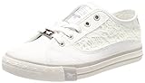 Flexible Laufsohle Mustang Damen 1146-303-1 Low-top Sneaker, Weiß (Weiß 1), 40 EU
